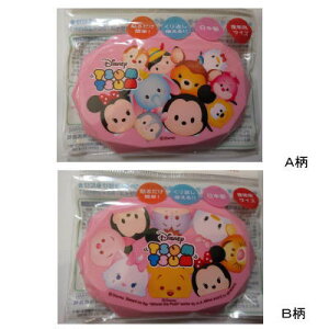 (おまかせ便で送料無料) 携帯用 ウエットティッシュ ふた ディズニーツムツム ピンク 取り出し口5×2.8cm おしりふき 日本製 錦化成