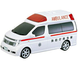 エルグランド救急車 005188 サウンドシリーズ フリクション走行 トイコー toyco 車 おもちゃ （送料無料 北海道、沖縄、離島は配送不可）