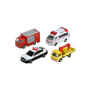 トミカ 緊急車両セット5 トミカギフトセット 486527 タカラトミー ミニカー 車 おもちゃ (送料無料 北海道、沖縄、離島は配送不可)
