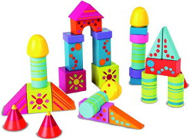 Janod マキシキューブカラー 50 ジャノー 353544 ブロック つみき 知育玩具 木のおもちゃ 木製玩具 （送料無料 北海道、沖縄、離島は配送不可）