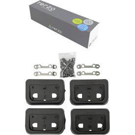 PIAA Terzo ベースキャリア車種別取付ベースセット 4個入 ブラック DR25 スバル レヴォーグ他