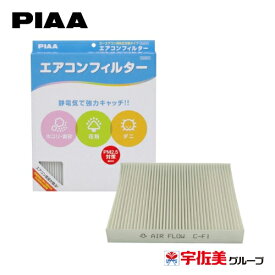PIAA エアコンフィルター コンフォート 特殊静電式2層式フィルター 交換用 1個入 EVC-F