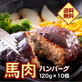 馬肉 桜ハンバーグ 10個入 小田桐産業 ハンバーグ 青森 桜肉 高タンパク 低脂質