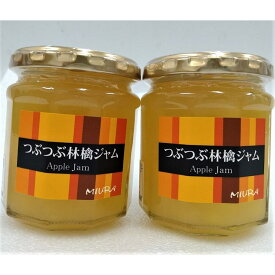 【送料無料】三浦醸造 つぶつぶ林檎ジャム 2個セット