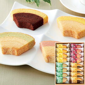 【2021お中元｜ポイント3倍！送料無料】銀座千疋屋　銀座フルーツクーヘン 4種 16個入