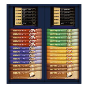 お歳暮 ギフト 2025 ドトール インスタントスティックアソートギフト 6種36本入 御歳暮 冬ギフトお年賀 寒中見舞い コーヒー