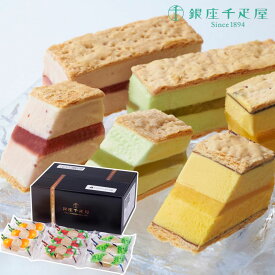 お歳暮 ギフト 2025 銀座千疋屋 銀座ミルフィーユアイス 3種9個入 御歳暮 冬ギフトお年賀 寒中見舞い アイス