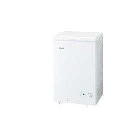 配送のみ/設置取付無し コンパクト 冷凍冷蔵 切替可能 ハイアール 上開き式冷凍庫 100L ホワイト JF-WNC100A(W)