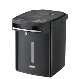 タイガー魔法瓶 蒸気レスVE電気まほうびん 2.2L アーバンブラック PIM-H220KE ポット 電気ポット 省エネ コードレス 蒸気なし おしゃれ