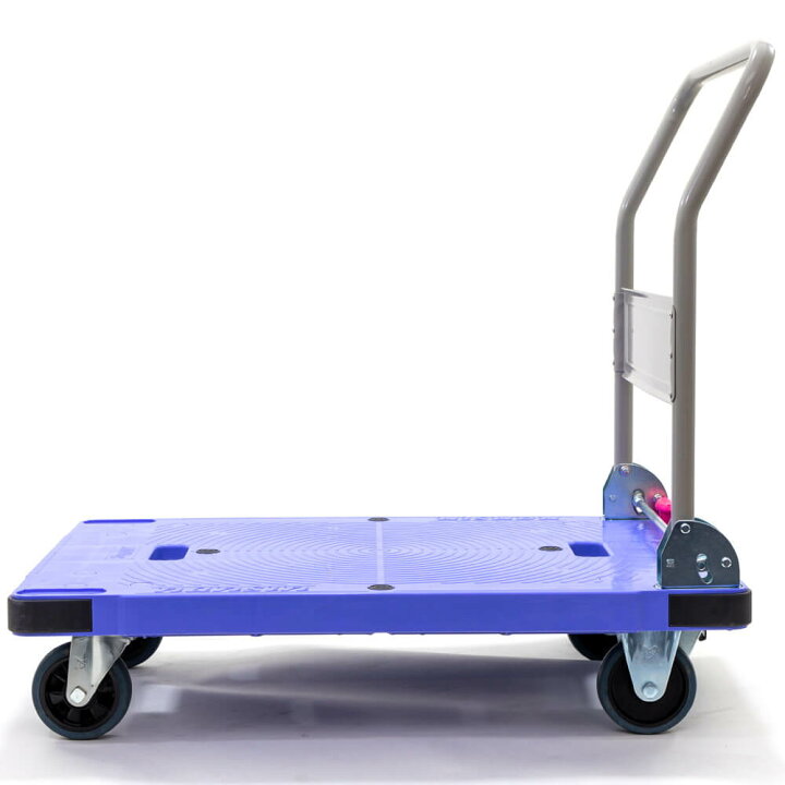 楽天市場】ナンシン 樹脂製運搬車 微音 プッシュブレーキ DSK-301B2 