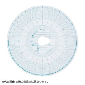 トラック チャート紙 運行記録 大型タコグラフ用チャート紙 1日用100枚入 玉子型（15.6mm）