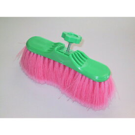 【洗車ブラシ】 ざおう用 ヘッドブラシ ピンクマルテー東北石橋