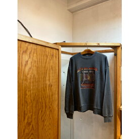 U.S.BOARDER Vintage style Sweatshirt ヴィンテージSWT Black ブラック BLK Gray チャコールブラックc/black ユーエスボーダー usboarder