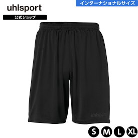 【公式】 uhlsport ( ウールシュポルト ) | パフォーマンス ショーツ S ～ XL ( インターナショナルサイズ ) メンズ / ユニセックス ハーフパンツ オールシーズン ブラック 1002233 SALE 10%OFF