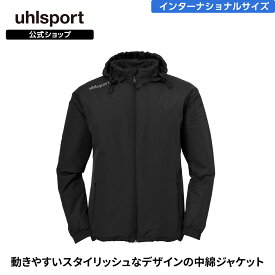 【公式】 uhlsport ( ウールシュポルト ) | エッセンシャル コーチジャケット | S ～ XL ( インターナショナルサイズ ) メンズ / ユニセックス 長袖 ジャケット オールシーズン ブラック 1005180