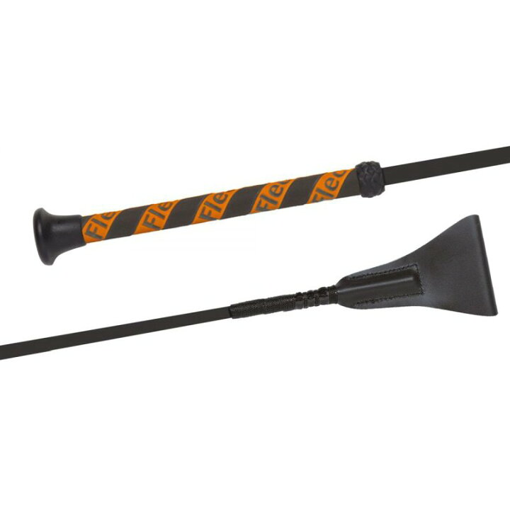 楽天市場】ムチ フレック 短鞭 シルクタッチ 90021 黒/オレンジ 全長  