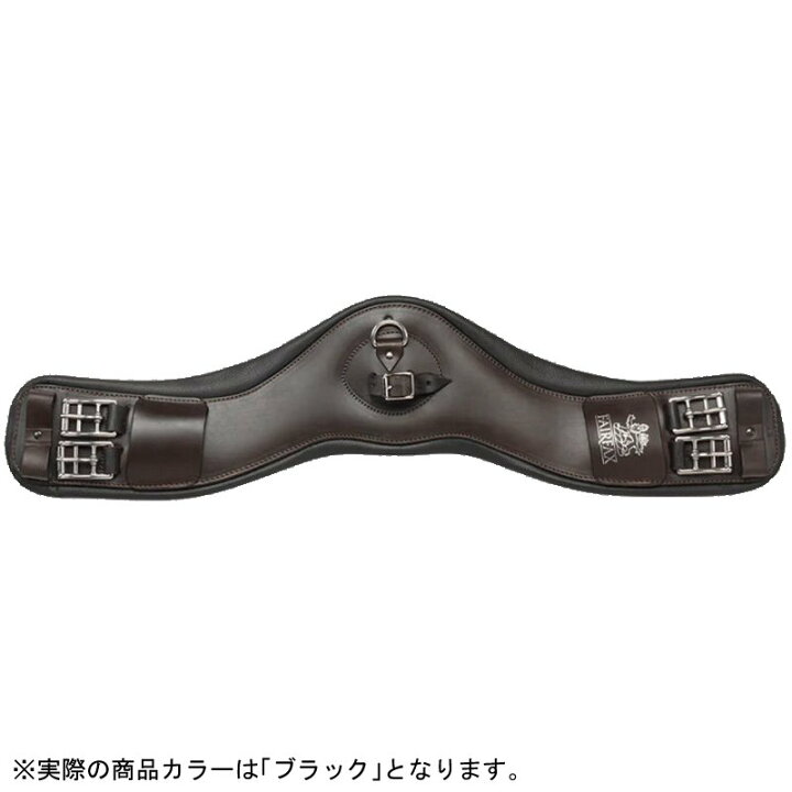 楽天市場】腹帯 フェアファックス ドレッサージュ革腹帯 10936 黒  