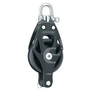 60mm Element Single Swivel Block w/Becket 60mm �G�������g �V���O�� �X�C�x���u���b�N �x�P�b�g�t 6261 �{�[�g �N���[�U�[ �D�� �n�[�P�� HARKEN ����s��