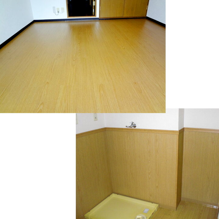楽天市場】DECO WOOD デコウッド No.AW9592 床 塩ビ タイル 22枚入り 