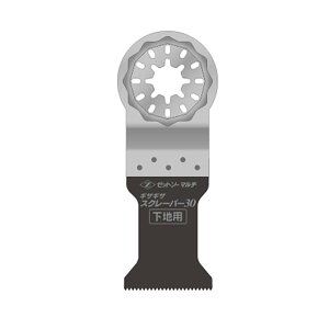 替刃のみ ノコギリ ゼットソーギザギザスクレーパー30 替刃 20021 工具 木くず 接着剤はがし マルチ のこぎり 鋸 ゼットソー 岡田金属工業 三冨D