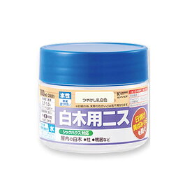 ニス 水性白木用ニスA つやけし乳白色 100ml 水性 屋内用 白木用 394196 カンペハピオ 福KD