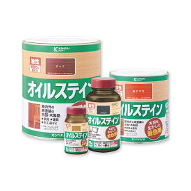 ステイン オイルステインA 300ml 油性 屋内外用 塗装 塗料 カンペハピオ 福KD