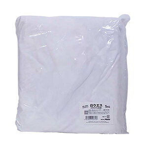 白ウエス リサイクル生地 1kg RW-1000 雑巾 ウエス ふきとり 塗装 DIY アサヒペン 福KD
