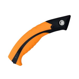 のこぎり用グリップ レザーソー L-A オレンジ グリップ ネジ付 9625 鋸 のこぎり ノコギリ 柄 部品 パーツ レザーソー 玉鳥産業 三冨D