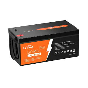 �o�b�e���[ LiTime 12V 460Ah �����_�S���`�E���C�I���o�b�e���[ ��^ L12V460-250-PLUS-8-A250 ��e�� �d�r �{�[�g �A�E�g�h�A ���^�C�� Li Time ����s��