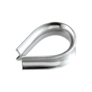 ワイヤー用金具 キツネコース ロープコース 繊維ロープ専用 ワイヤー径 42mm AK17104 SUS ステンレス 浅野金属工業 アMD