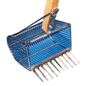 貝堀 ジョレン Lサイズ kz-2 ステンレス SUS304 爪10本 潮干狩り用 貝取り ジョレン 魚 漁具 産直 三谷G 代引不可 時間指定不可 産直