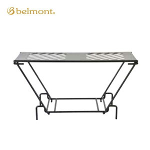 アイアン薪ラック BM-281 ツールラック テーブル コンパクト 折畳み アウトドア キャンプ バーベキュー 焚き火台 たき火 belmont ベルモント H