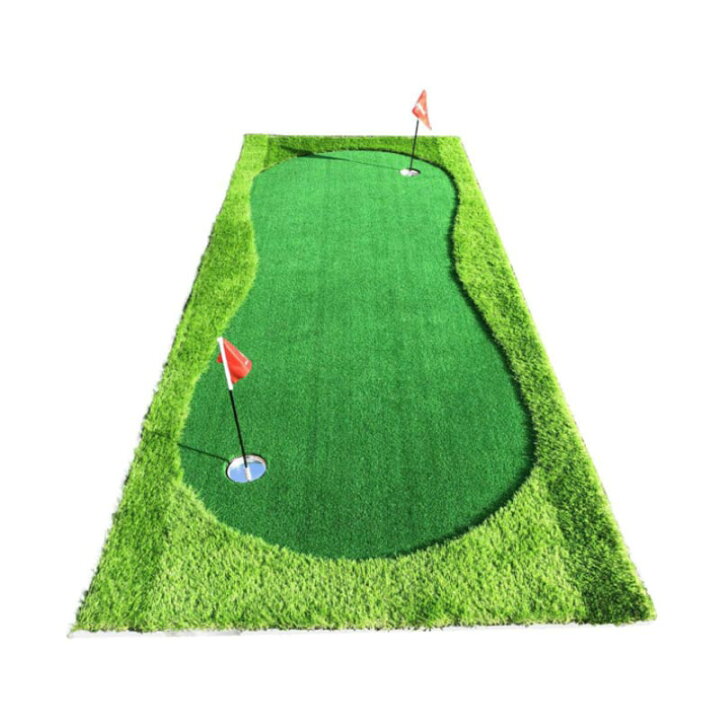Golf Style ゴルフマット 大型 100×150cm PGAプロ監修モデル ゴルフ 練習 マット 素振り 高級人工芝マット3×2m 〜3×5m 人工芝  人工芝マット   ゴルフ練習 パター 練習 ゴルフマット 庭 ベランダ テラス バルコニー ガーデニング ガーデン エクステリア[GM00016]