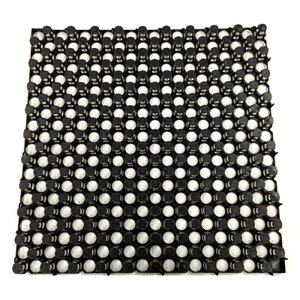 排水機能資材 e-センティア 40枚入 人工芝 排水 庭 乾燥 透水 砂利舗装材 駐車場 防草 小泉製麻 K麻 個人宅配送不可 代引不可