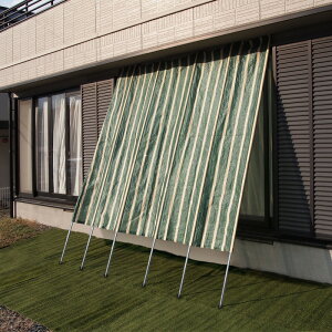 日よけ 洋風たてす4 3m カラー選択 すだれ シェード 日陰 簡単設置 テラス用 家庭 店舗 谷村実業 Lク 代引不可