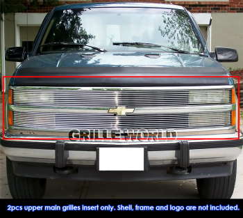 楽天市場】シボレー グリル 88-93 Chevy C/K Pickup /92-93 Suburban