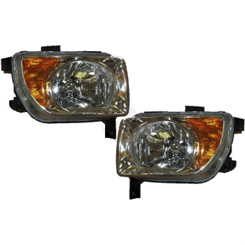 ホンダ エレメント ヘッドライト Headlights Headlamps Pair Set LH Left & Right RH for 03-06  Honda Element 03-06ホンダ・エレメントのためのヘッドライトヘッドランプペアセットLH左＆右RH | Us Custom Parts 