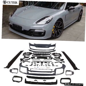 971GtsX^CJ[{fBLbgPptgop[TChXJ[gAfBt[U[pi[971Sportturismo 971 Gts Style Car Body Kit Pp Front Bumper Side Skirts Rear Diffuser for Panamera 971 Sportturismo