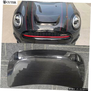 F55F56JCWJ[{t@Co[tgGWt[hGAxgBmw~jWN[p[[NXԑ̃Lbg15-18 F55 F56 JCW Carbon Fiber Front Engine Hood Air Vents for Bmw Mini John Cooper Works Car Body Kit 15-18