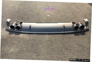 y_[NO[zA4B9S4tgop[I[gAfBt[U[bvGL][Xge[pCvAEfBA4S4ԑ̃Lbg16-18 yDark GreyzA4 B9 S4 Front Bumper Auto Rear Diffuser Lip Exhaust Tail Pipes for A