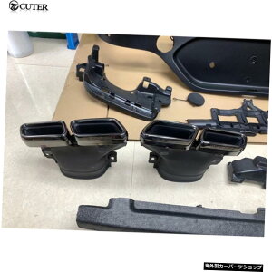 yBLACKzX253C253GLC300N[yGLC63AMGX^CZfXxcGLCN[y16-19pAop[fBt[U[GL][Xg`bv yBLACKzX253 C253 GLC300 Coupe GLC63 AMG Style Rear bumper diffuser exhaust tips for Mer