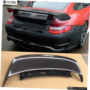997.2|VF911J997GT2RS08-11 997.2 Carbon Fiber Rear Spoiler Wing Car Body Kit for Porsche 911 Carrera 997 GT2 RS 08-11