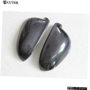 St5Mk5VwSt5Mk52006-2009p̃X^CJ[{t@Co[ATCh~[Jo[Lbv܂ Golf 5 Mk5 Replace Style Carbon Fiber Rear Side Mirror Covers Caps for Vw Golf 5 Mk5 2006-2009 