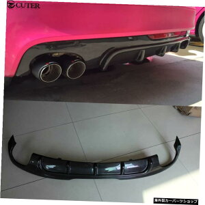 TtTtsTtrsJ[{t@Co[Aop[bvfBt[U[forAudiTtTtsTtrsJ[{fBLbg10-12 Tt Tts Ttrs Carbon Fiber Rear Bumper Lip Diffuser for Audi Tt Tts Ttrs Car Body Kit 10-12