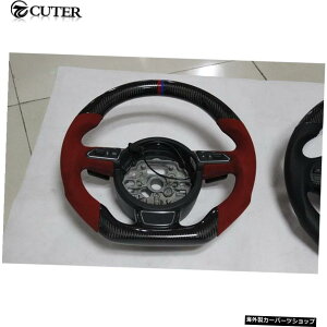 A4B9Rs4X^CJ[{t@Co[J[XeAOzC[AEfBpXeAO_[A4B913-16 A4 B9 Rs4 Style Carbon Fiber Car Steering Wheel Steering Rudder for Audi A4 B9 13-16