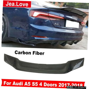 R^CvAJ[{t@Co[AgNEBOX|C[p`t[e[fR[VAEfBA5S54hA2017-2018J[X^CO R Type Real Carbon Fiber Rear Trunk Wing Spoiler Punch-free 
