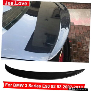 BMW3V[YE909293 2007-2013J[`[jOpPX^CAJ[{t@Co[AECOX|C[e[fR[V P Style Real Carbon Fiber Rear Wing Spoiler Tail Decoration For BMW 3 Series E90 92