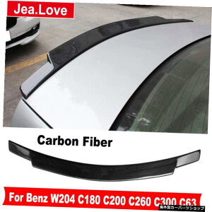 C74AJ[{t@Co[AgNX|C[EBObvxcCNXW204C180C200 C260 C300C63Z_2007-14J[X^CO C74 Real Carbon Fiber Rear Trunk Spoiler Wing Lip For Benz C Class W204 C180 C
