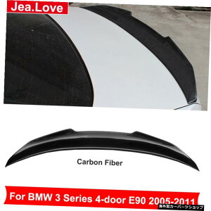 PSMX^CAJ[{t@Co[AECOX|C[BMW3V[Y4hAE90320325330 335 2005-2011 PSM Style Real Carbon Fiber Rear Wing Spoilers Tail Decoration For BMW 3 Series 4-door E90 320 325 330 335 2005-2011