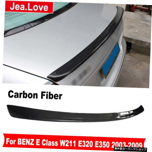 AMGJ[{t@Co[FRPJ[AgNEBOX|C[e[fR[VxcENXW211 E320 E350 2003-2009X^CO AMG Carbon Fiber & FRP Car Rear Trunk Wing Spoiler Tail Decoration For BENZ E